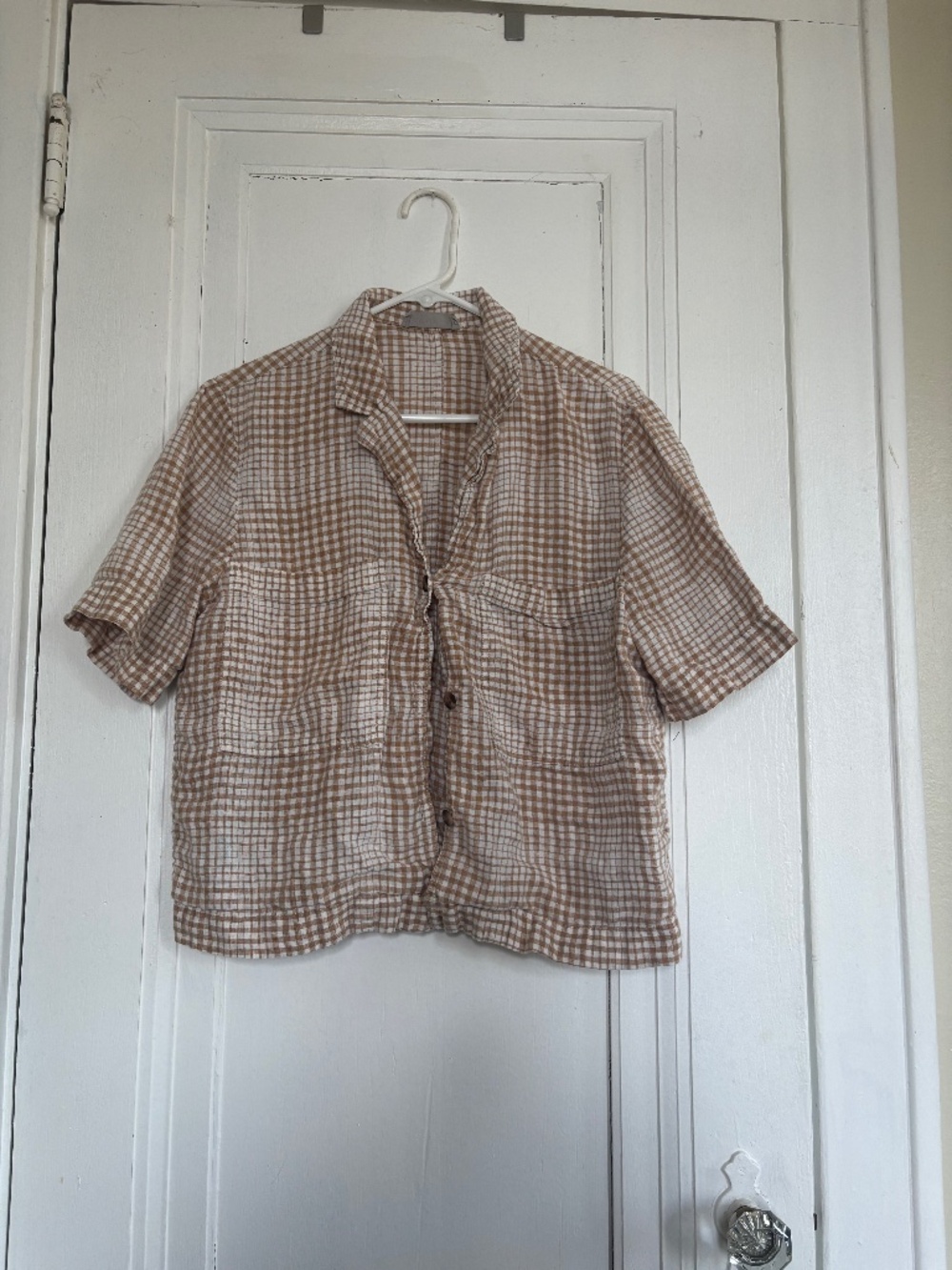 Women’s Everlane linen button shirt